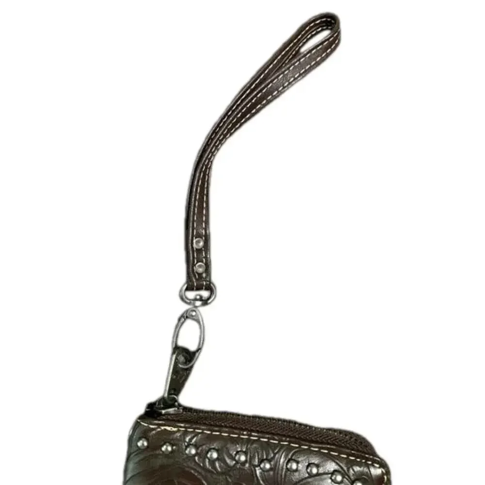 Montana West Western Tropical Cut out Billfold Wristlet NEW